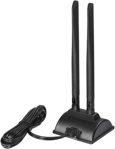 Miniatura 6 de Bingfu Antena 4G LTE 6dBi Base Magnética MIMO TS9 Antena compatible con Verizon AT&T T-Mobile Sprint 4G LTE Mobile Hotspot MiFi Router Celular Módem