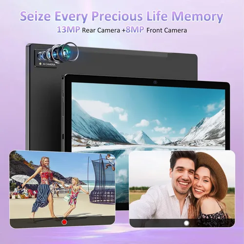 Miniatura 6 de Tablet Android 15 de 14 pulgadas 2025 con lápiz capacitivo, pantalla FHD 2K, 36 GB de RAM 256 GB ROM (1 TB TF), batería de 11580 mAh, MT6769 8