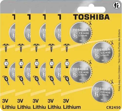 Miniatura 11 de Toshiba CR2032 3 Volt Pila de Litio Tipo Moneda (5 Baterías)