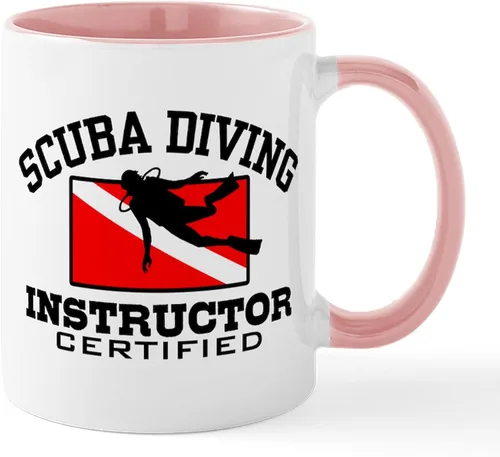 Miniatura 26 de CafePress Scuba Flag Diver Taza de café de cerámica de 11 oz (11.0 fl oz)