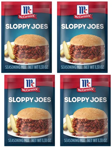 Miniatura 4 de McCormick Sloppy Joes - Mezcla de condimentos de 1.31 onzas, paquete de 6