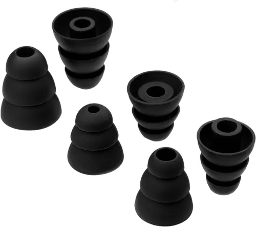Miniatura 4 de Klowcok Puntas de silicona de repuesto para auriculares DEWALT con banda para el cuello, no para auriculares DEWALT TWS, almohadillas suaves