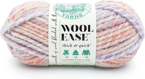 Miniatura 60 de Lion Brand Yarn - Ovillo de lana Wool-Ease Thick & Quick color fuerza aérea