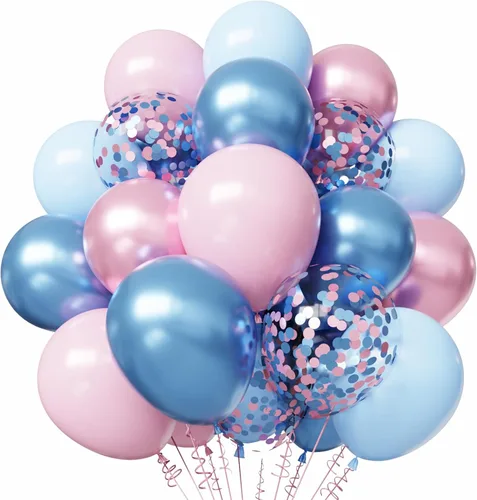 Miniatura 18 de Globos negros y dorados, kit de 50 globos de 12 pulgadas, globos de látex negros para decoraciones de cumpleaños, año nuevo, boda, graduación