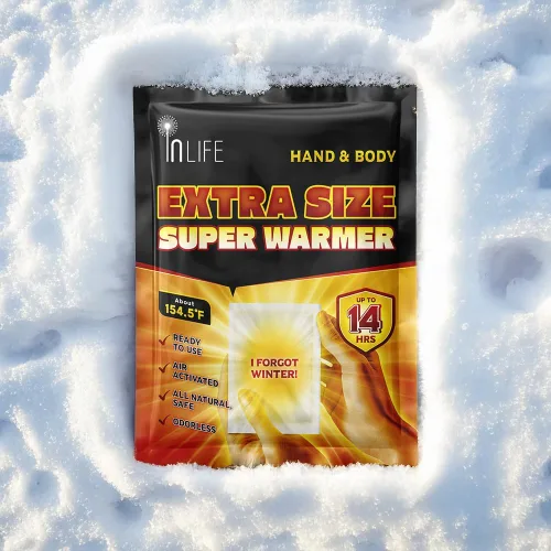 Miniatura 3 de InLife Supercalentador de tamaño extra para manos y cuerpo Todo natural y seguro, calor rápido instantáneo, fácil y cómodo Tamaño más grande
