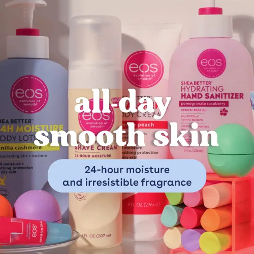 Miniatura 5 de eos Crema de manos Shea Better - Loción de manos de cachemira de vainilla Hidratación instantánea + protección duradera 2.5 onzas