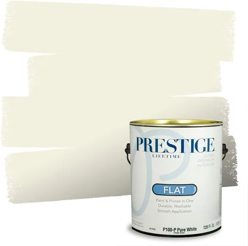 Miniatura 11 de PRESTIGE Paints Exterior Paint and Primer In One, 1-Gallon, Satin, Comparable Match of Benjamin Moore* Royal Linen* 931BM-PCM