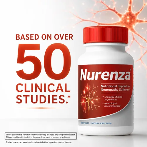 Miniatura 5 de Vita Sciences Suplemento de neuropatía Nurenza para la salud nerviosa y reparación rápida. Forma natural R-ALA 40x Fuerza con vitaminas