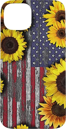 Miniatura 9 de American Flag with Sunflowers Case for iPhone 17