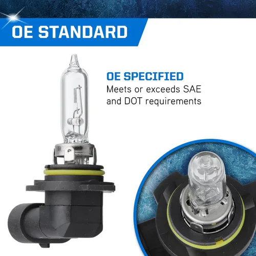 Miniatura 2 de PEAK 9012LL Classic Vision OE Bombilla halógena estándar de repuesto para faros delanteros