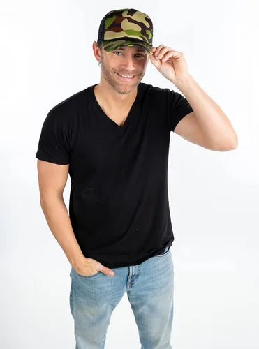 Miniatura 175 de Funky Junque Gorra de béisbol de béisbol en blanco para hombre y mujer