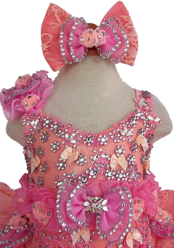 Miniatura 3 de Jenniferwu Vestidos hechos a mano, vestidos de cumpleaños, vestido de princesa para niñas