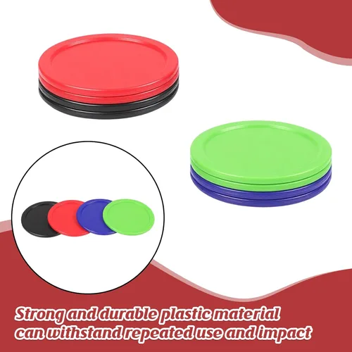 Miniatura 4 de 2.5 Inch Hockey Pucks, 8 Pcs Air Hockey Pucks Set Durable Puck for Air Hockeys Table