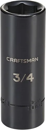 Miniatura 13 de CRAFTSMAN - Llave de impacto profundo, SAE, accionamiento de 1/2 pulgada, 7/8 de pulgada (CMMT16063)