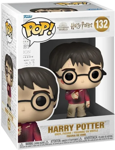 Funko POP Harry Potter 20 aniversario - Harry con la piedra, multicolor, estándar, (57366)
