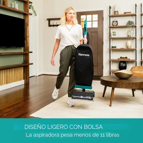 Miniatura 6 de Kenmore BU1001 B200 Series Aspiradora Comercial Liviana de 14L de Capacidad con Bolsa Vertical UB100 B200 Series Bolsas de Polvo de Repuesto