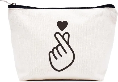 Miniatura 109 de LIBIHUA Obtener regalo de boda - Bolsa de maquillaje bolsa de cosméticos bolsa de viaje, Beige, 10-En Mi Madre del Pájaro