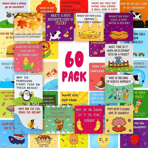 Miniatura 8 de Fantasyon Notas para la lonchera para niños, 60 unidades, lindas tarjetas de almuerzo inspiradoras, notas motivacionales para el almuerzo, regalos