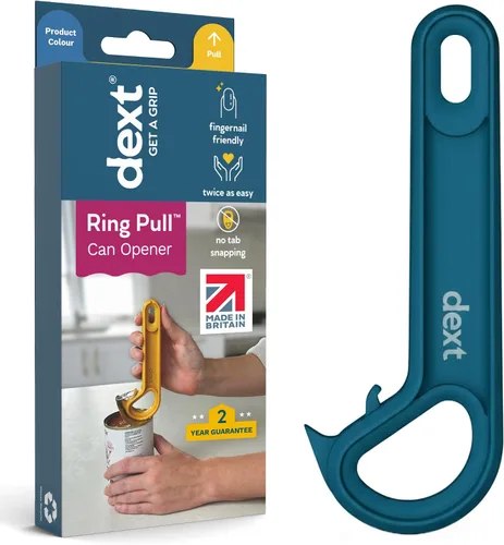 Miniatura 10 de Dext - Abrelatas de Anilla, Abrelatas de Latas Pop para Personas Mayores, Artritis y Parkinson, Fácil de Abrir, Mango Ergonómico con Agarre Cómodo.