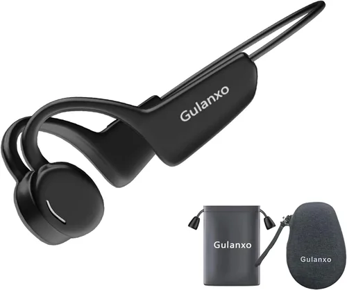 Auriculares de oído abierto, auriculares inalámbricos abiertos, reproducción Bluetooth de 10 horas 5.3 auriculares deportivos, micrófono integrado,