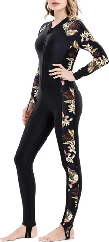 Miniatura 9 de DEHAI Women Men Dive Skins Suit, Rash Guard Full Body Swim Swimsuit, Long Sleeve Youth UV Sunsuit for Diving Kayaking Surfing Scuba Waterski Water