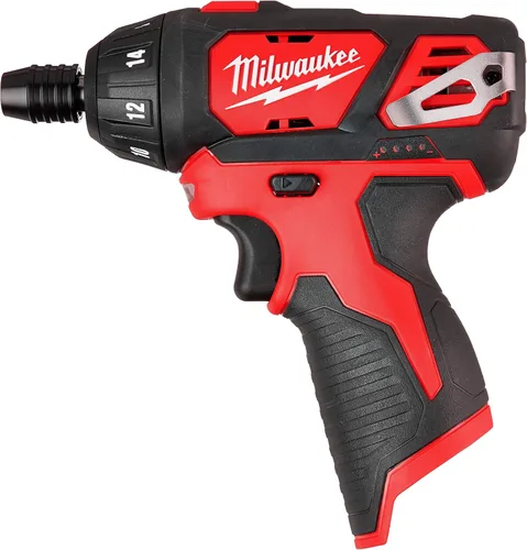 Miniatura 2 de Milwaukee 2401-20 M12 desarmador hexagonal de 1/4 pulg. de 12 voltios con batería de iones de litio inalámbrico (solo herramienta)