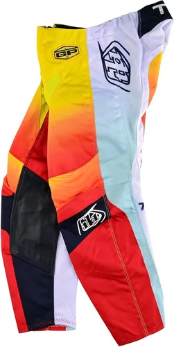 Miniatura 5 de Troy Lee Designs Youth GP Pant Motocross, Off-Road, Dirt Bike Pant, Youth-Specific Fit Astro Gris Claro/Naranja