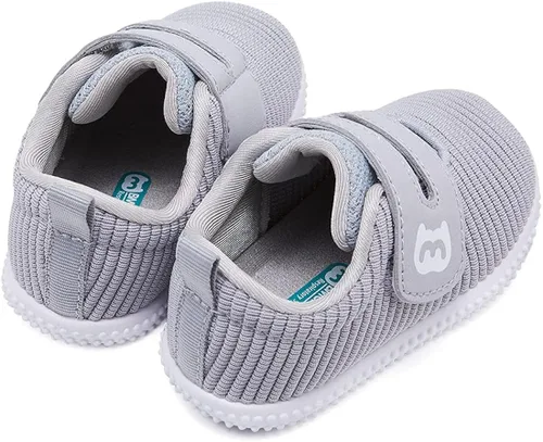 Miniatura 5 de Zapatos de bebé niño niña zapatillas Flyknit antideslizante primeros caminantes 6 9 12 18 24 meses
