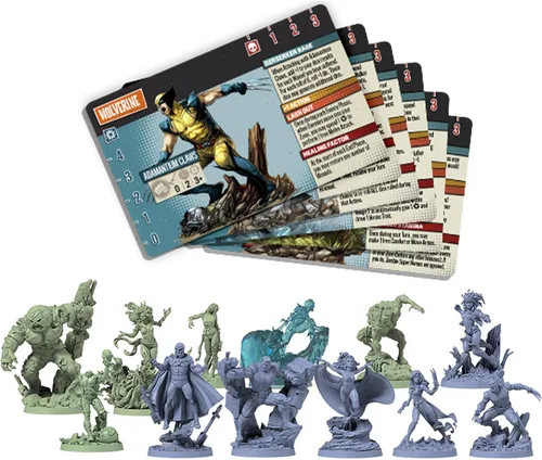 Miniatura 4 de CMON Marvel Zombies - A Zombicide Game: X-Men Resistance - ¡Libera a los superhéroes de X-Men para detener el Apocalipsis Zombi! Juego de estrategia