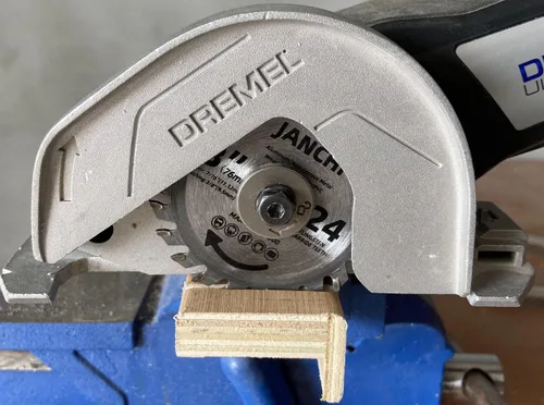 Miniatura 4 de Paquete de 3 hojas de sierra circular de carburo 24T de 3 pulgadas para cortes de madera, plástico, PCV, acrílico, aluminio, eje de 7/16 pulgadas