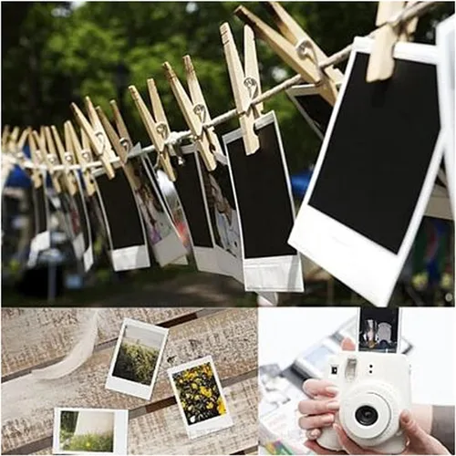 Miniatura 2 de Fujifilm Película Instax Mini para cámara instantánea con unidad flash USB Sandisk de 32 GB + 2 paquetes mini dobles (40 hojas) y paño de limpieza