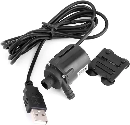 DC 6V 150L/H Micro Brushless Bomba, USB Ultra-Quiet Mini Bomba de Transferencia de Agua Sumergible Bomba de Agua Bomba de Enfriamiento de Agua para