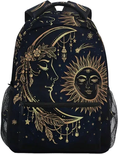 Miniatura 11 de JIPONI Mochila para mujeres y hombres, mochila escolar para estudiantes, mochila de viaje para computadora portátil, mochila Daypack-F, Navidad