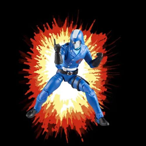 Miniatura 3 de G.I. Joe Classified Series Retro Cardback Cobra Commander, figura de acción coleccionable de 6 pulgadas con 8 accesorios