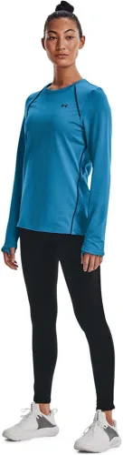 Miniatura 5 de Under Armour Camiseta acogedora de manga larga con cuello redondo para mujer