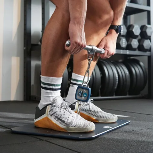 Miniatura 2 de EasyForce® Dinamómetro digital de rendimiento Capacidad máxima de fuerza 661.4 lbs (2942 N) para entrenadores de fuerza, fisioterapeutas