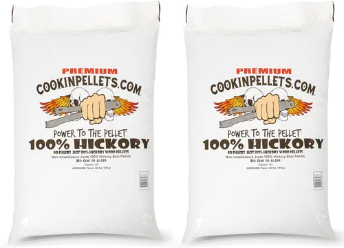 Miniatura 12 de CookinPellets Perfect Mix - Parrilla de madera dura natural, nogal, cereza, arce duro y manzana, pellets de madera para parrilla de pellets