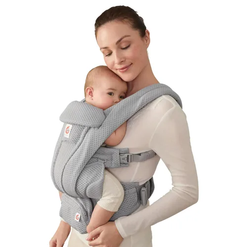 Miniatura 16 de Ergobaby Omni Deluxe - Portabebés de lujo para recién nacidos a niños pequeños, transpirables, para el verano, portabebés para todas las posiciones