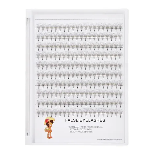 Miniatura 7 de → VAYATOR - 200 racimos de pestañas postizas rizadas D de 0.394-0.709 in para elegir, pestañas postizas de volumen ruso, 6D/10D/12D/14D/20D
