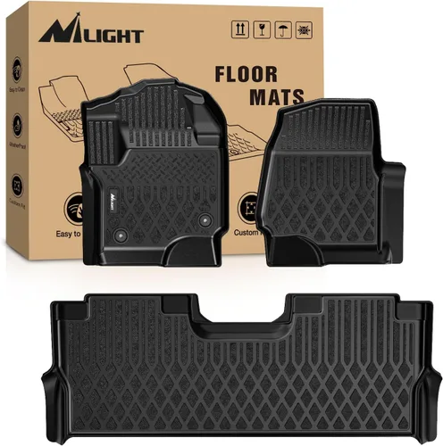 Miniatura 33 de Nilight Alfombrillas TPE para Ford F250 F350 F450 Super Duty Crew Cab 1999 2000 2001 2002 2003 2004 2005 2006 2007 ajuste personalizado para todo