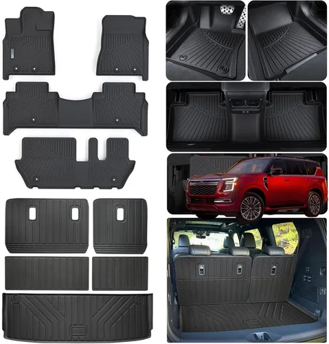 Miniatura 55 de Revestimientos de suelo para Acura ADX y Honda HR-V 2023-2026 TPE 2023-2026 TPE protección para todo tipo de clima, tapetes de primera y 2ª fila