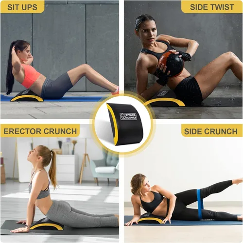 Miniatura 6 de POWER GUIDANCE Esterilla de ejercicio abdominal, almohadilla para sentarse, alfombrilla de entrenamiento abdominal y central para una gama completa