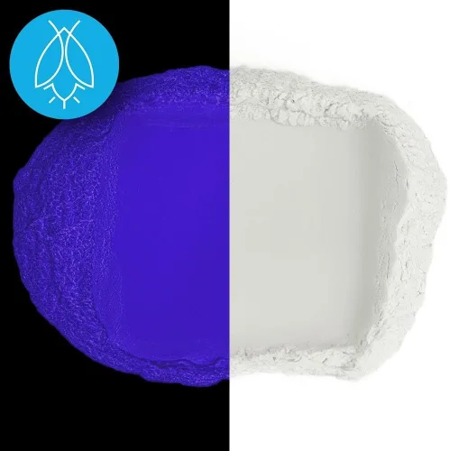 Miniatura 2 de 1 onza de polvo que brilla en la oscuridad, impermeable. Azul oscuro neutro