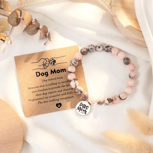 Miniatura 3 de Tarsus Pulsera con dije para el Día del Padre, Día de la Madre, para mujeres y hombres, el mejor regalo de mamá para mujeres, regalos para papá