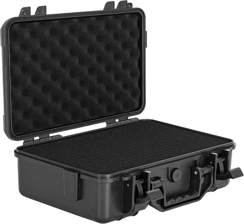 Miniatura 12 de Estuche de transporte duro, caja de almacenamiento a prueba de golpes con espuma personalizable, caja de herramientas protectora portátil de 11