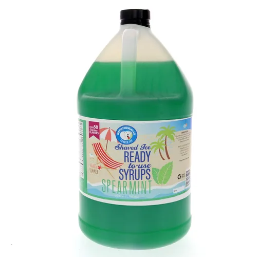 Miniatura 41 de Hypothermias Wild Cherry - Jarabe de sabores de cono de nieve hawaiano listo para usar (128 onzas líquidas), hielo afeitado, 100% azúcar de caña pura