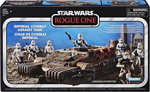 Miniatura 2 de Star Wars Tanque de asalto de combate imperial vintage