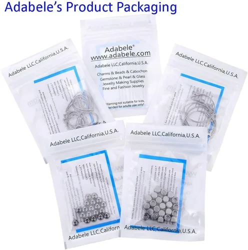Miniatura 4 de 400 piezas Adabele Ganchos de Alambre para Pendientes Tipo Pez con Extremo de Bola de Acero Inoxidable Quirúrgico Hipoalergénico Grado 316 de 20mm