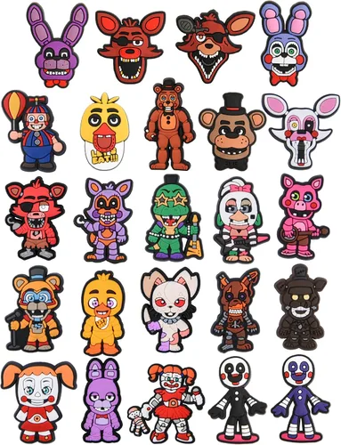Beamandi Bonitos dijes de dibujos animados para zapatos, decoración para niños, niñas, hombres y mujeres, accesorios de PVC para zuecos, regalo de
