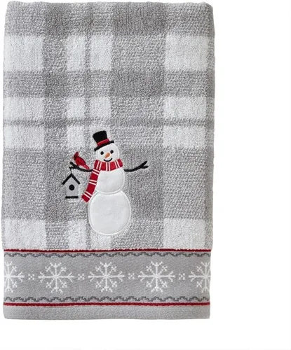 Miniatura 11 de SKL Home Dispensador de jabón de muñeco de nieve Whistler de Navidad/invierno para baño/cocina y regalo, multicolor